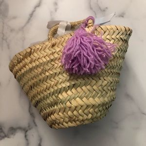 Mini Straw Market Bag